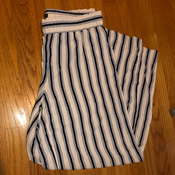NWT: Loft striped pants - Picture 1 of 3